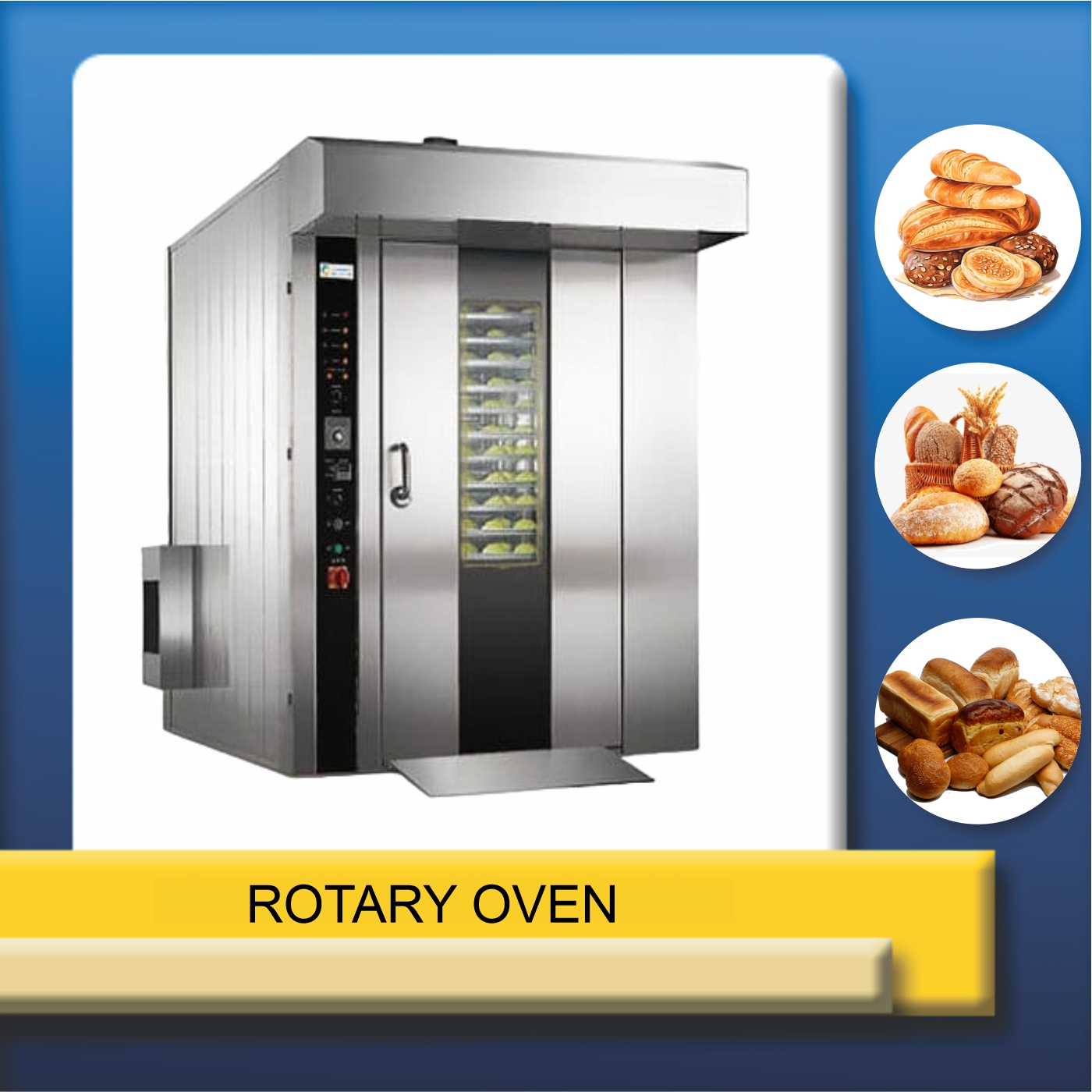 vertical rotary oven